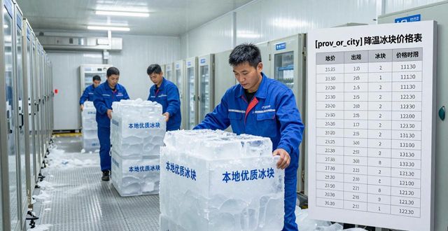 锦江区降温冰块多少钱一吨？本地制冰厂报价来了
